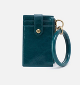 Hobo Ring Credit Card Wallet Wild Bluegrass