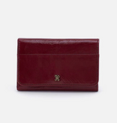 Hobo Jill Trifold Wallet Saddleberry