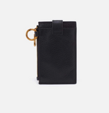 Hobo Ring Credit Card Wristlet Black Studded