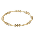 E Newton Dignity Joy Bead Bracelet Gold (various sizes)
