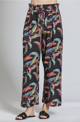 APNY Pull On Pants Feather Black