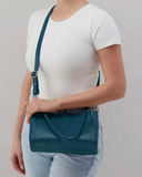 Hobo Austin Medium Crossbody Peacock Feather