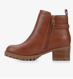 Puggles Lug Sole Boot Tan