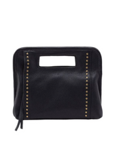 Hobo Ace Clutch Black Studded