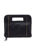 Hobo Ace Clutch Black Studded