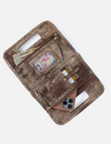 Hobo Ace Clutch Cocoa Platinum