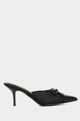 Naomi Pointed Toe Mule Black