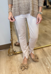 Renuar Knit Pant Oyster