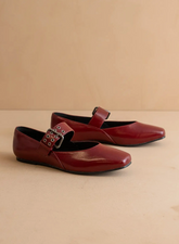 Soho Ballet Flat Wine