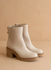 Megan Chelsea Boot Light Grey