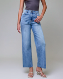 Hidden Logan High Waist Dad Jean Medium Light