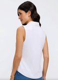 Foxcroft Dina Layering Tank White