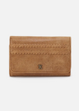 Hobo Jill Trifold Wallet Whiskey