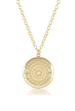 E Newton 18" Gold Cherish Large Locket Necklace