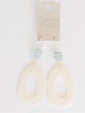 Leslie Curtis Etta Oval Earrings