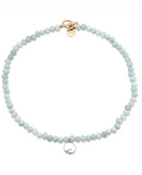 Leslie Curtis Jane Stone Necklace 16"