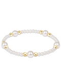 E Newton Purpose Pearl 6mm Bracelet Pearl