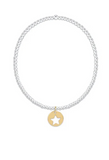 E Newton Classic Mixed Metal 2mm Star Small Disc
