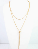 Caroline Hill Gracie Long Rope Chain Necklace