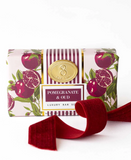 8 Oak Lane Wrapped Bar Soap Pomagranate