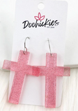 Cross Dangle Earrings