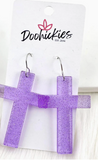 Cross Dangle Earrings