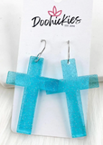 Cross Dangle Earrings