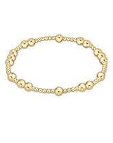 E Newton Hope Unwritten Bead Bracelet Gold (various sizes)