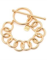 Leslie Curtis Valerie Chunky Bracelet Gold/Silver