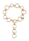 Leslie Curtis Chunky Open Link Necklace Gold/Silver