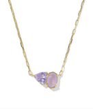 Kendra Scott Tatum Gold Short Pendant Necklace (various)