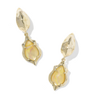 Kendra Scott Adriana Scallop Frame Gold Huggie Earrings (various)