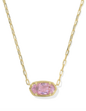 Kendra Scott Elisa Luxe Gold Short Pendant Necklace (various)