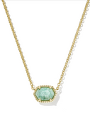 Kendra Scott Daphne Frame Short Pendant Necklace (various)