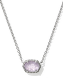 Kendra Scott Daphne Frame Short Pendant Necklace (various)