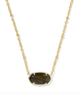 Kendra Scott Tiger Striped Elisa Necklace (various colors)
