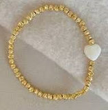 Easton Elle Beam Stretch Heart Bracelet