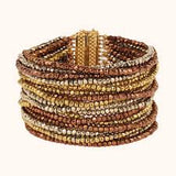BuDhaGirl Angelina 18Strand Bracelet Copper