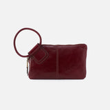 HOBO Sable Clutch Wristlet Winterberry