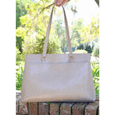 Caroline Hill Lexi Tote Taupe ES