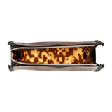 Miami Clearly Tortoise Medium Zip Cosmetic