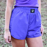 Lulu Mac Solid Short Purple