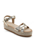 Wedge Espadrilles Gold