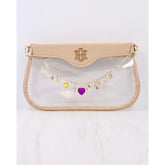 Avery Bag Chain Purple Gold
