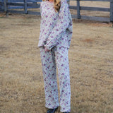 Lulu Mac Waffle Pant Camo