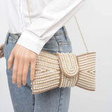 Bow Pearl Clutch