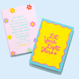 Notebook Set - Spiritual Affirmations - 2 Piece Set
