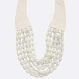 Signature Strand Statement Teardrop Necklaces