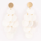 Michelle McDowell Cove White Earrings