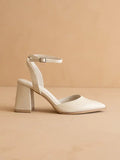 Oasis Society Princess Heel White